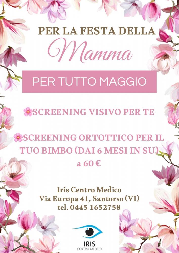 PROMO DI MAGGIO PER LA FESTA DELLA MAMMA